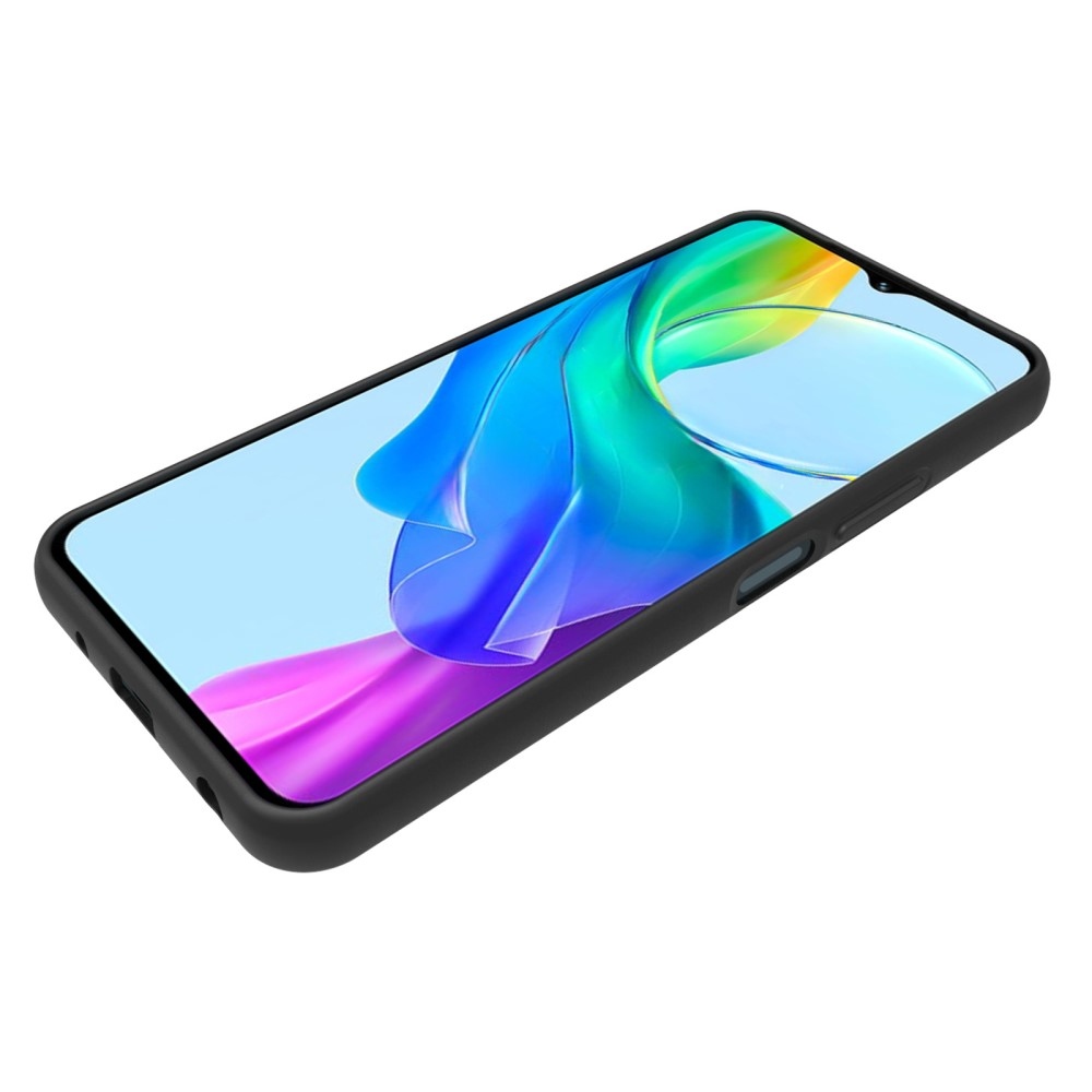 Matt zselés tok a Vivo Y28s 5G készülékhez - fekete