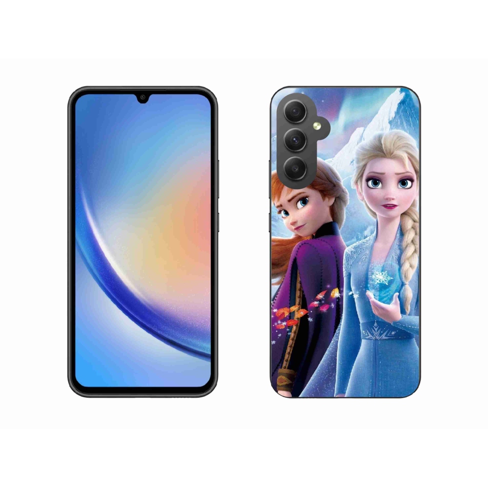 Zselés borítás mmCase Samsung Galaxy A34 5G - Ice Kingdom 3
