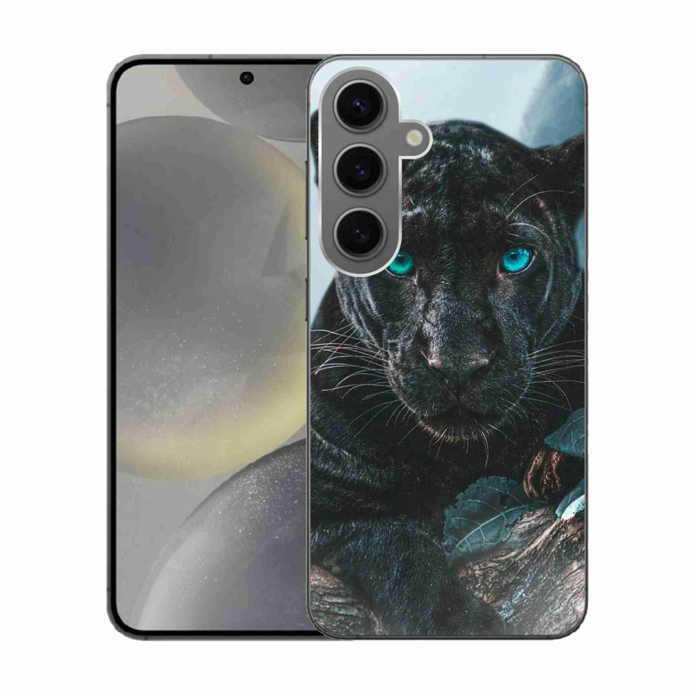 Zselés borítás mmCase Samsung Galaxy S24 készülékhez - fekete párduc