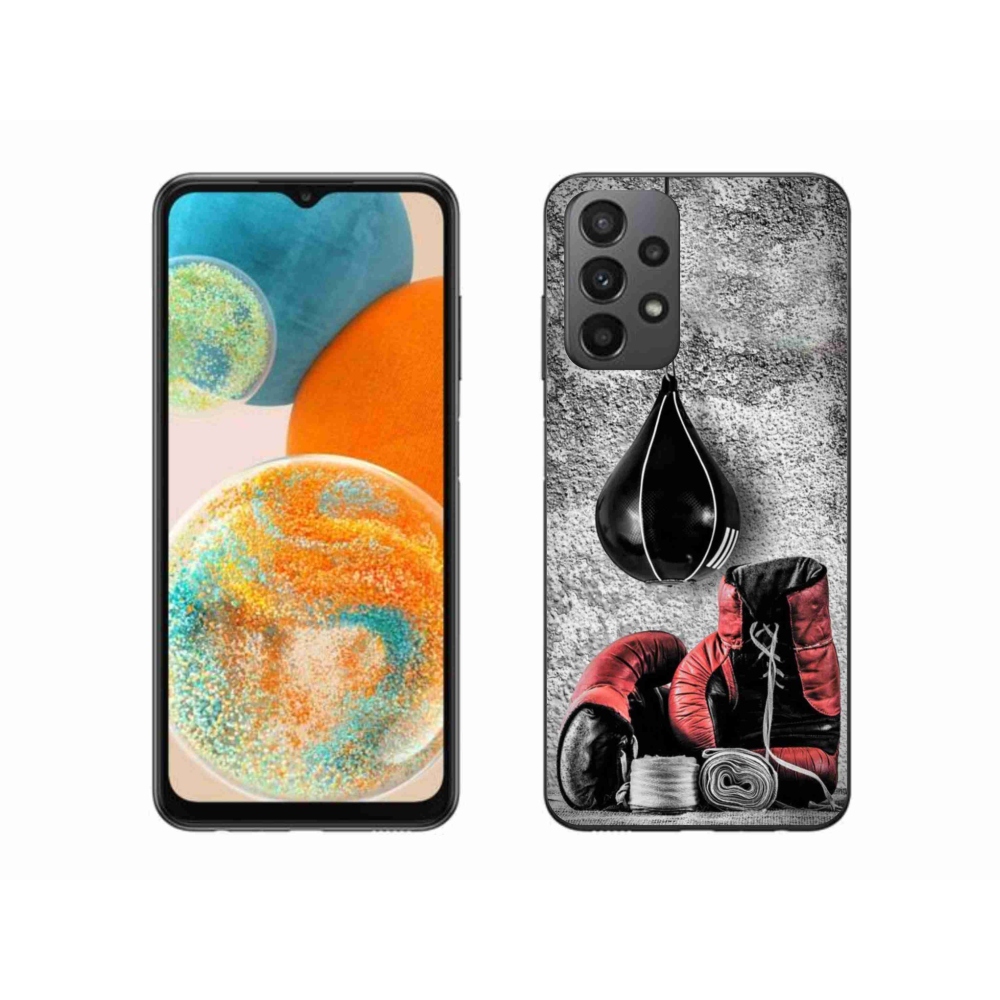 Gél borítás mmCase Samsung Galaxy A23 4G/5G - bokszzsák és kesztyű - Samsung Galaxy A23 4G/5G számára
