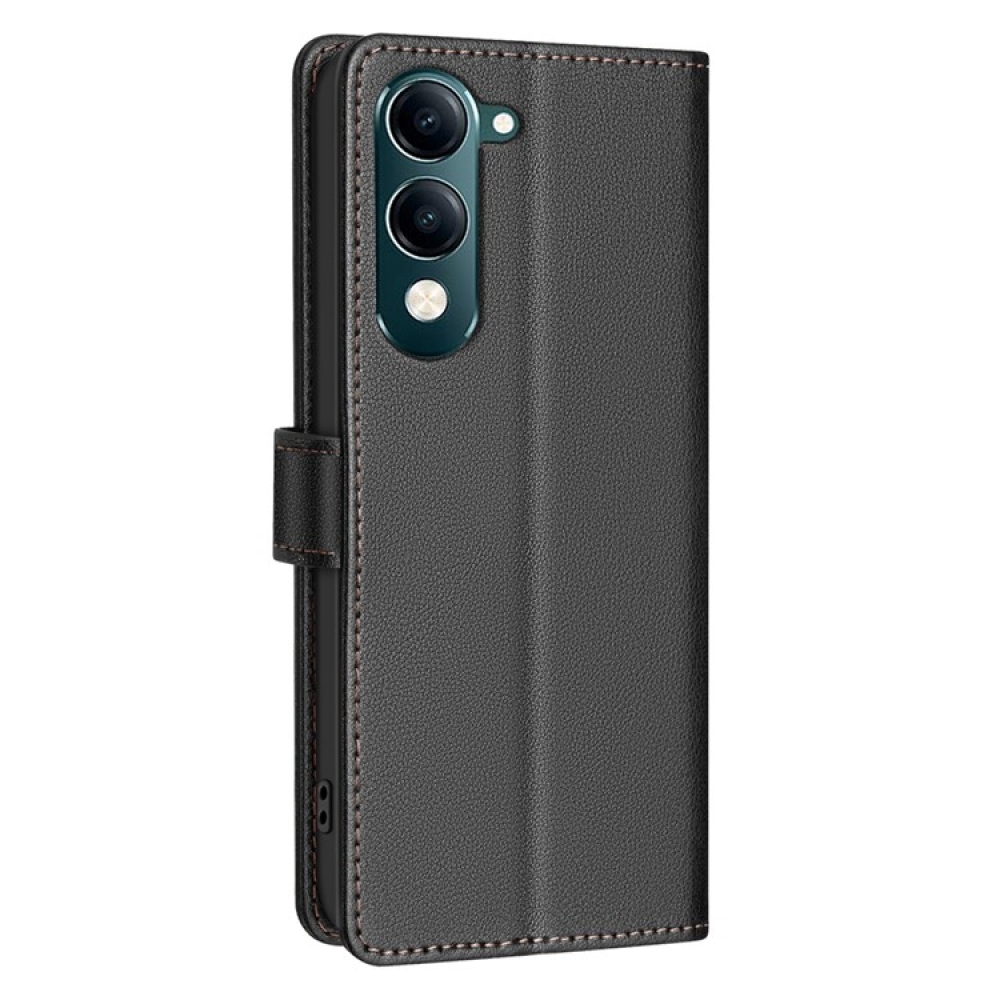 BINFEN könyv tok a Vivo Y29s 5G-hez - fekete