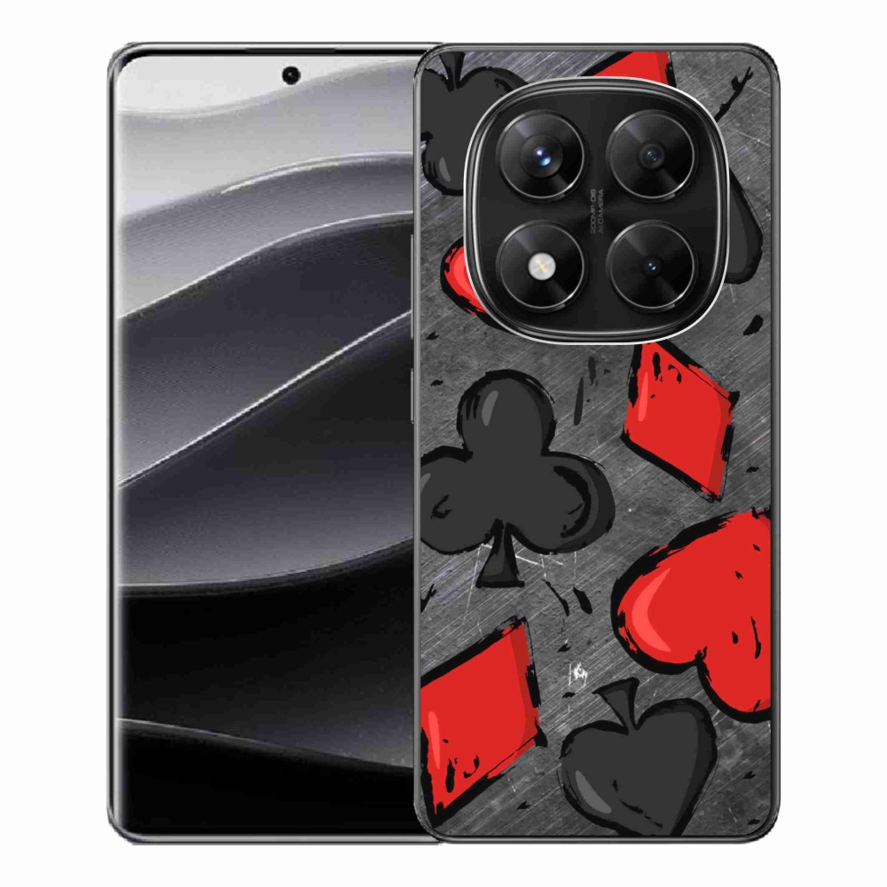 Gél borító mmCase a Xiaomi Redmi Note 14 Pro 5G/Poco X7 5G számára - kártya 1