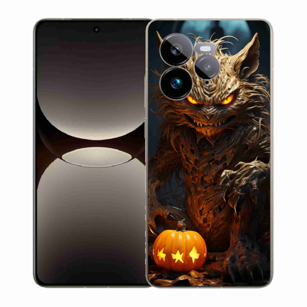 Gél borítás mmCase a Realme GT 7 Pro 5G készülékhez - Halloween szörnyeteg