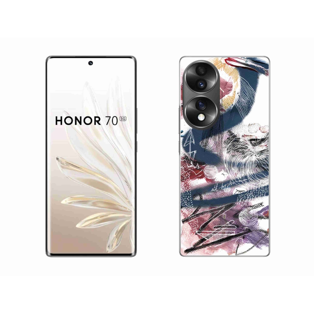 Zselés borítás mmCase a Honor 70 készülékhez - absztrakt motívum 28