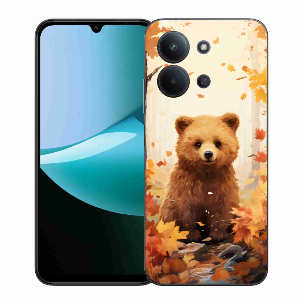 Gél borítás mmCase for Xiaomi Redmi 15C 4G (171mm)/Poco C85 4G (171mm) - medve az erdőben