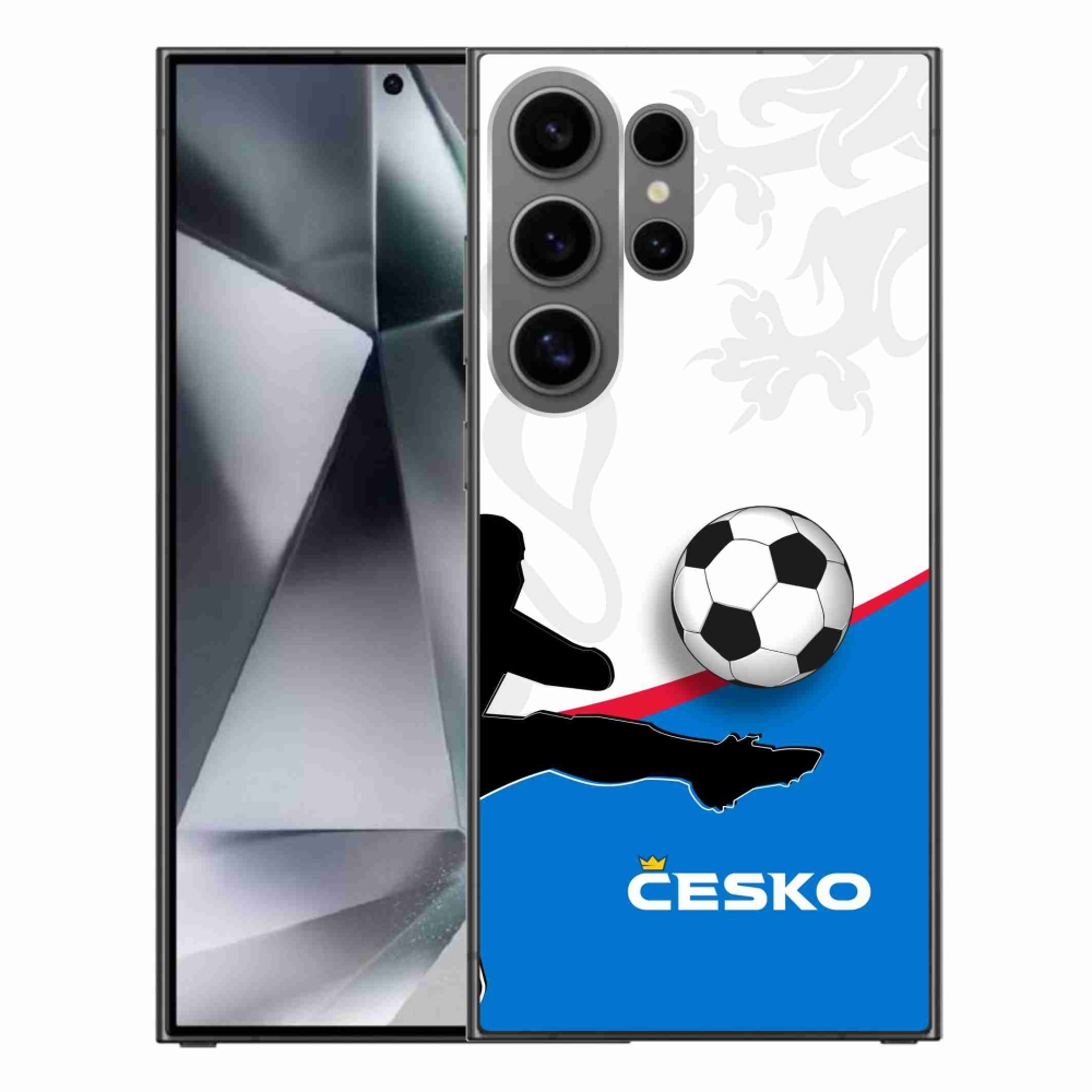 Gél borítás mmCase Samsung Galaxy S24 Ultra - futball Csehország 3