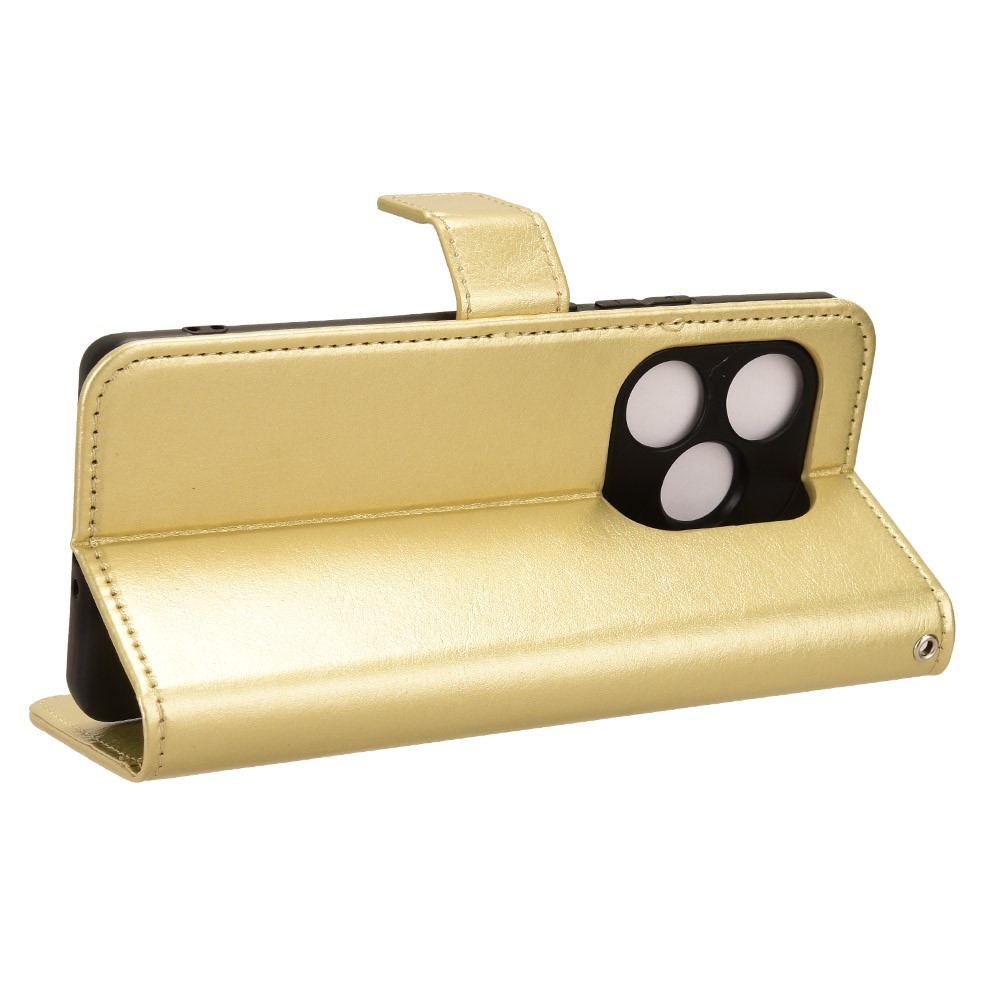 Őrült könyv tok Realme GT 6 5G/GT 6T 5G - arany színű