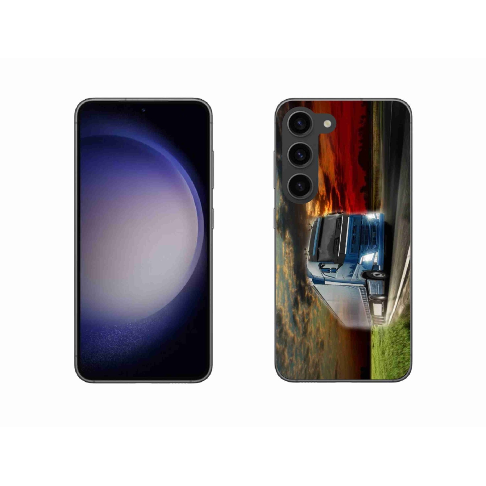 Gél borítás mmCase Samsung Galaxy S23 5G - teherautó 4