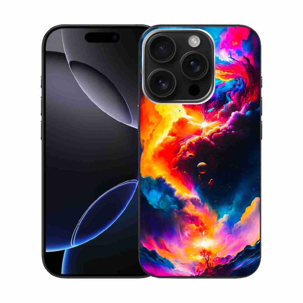 Zselés borítás mmCase iPhone 16 Pro készülékhez - absztrakt motívum