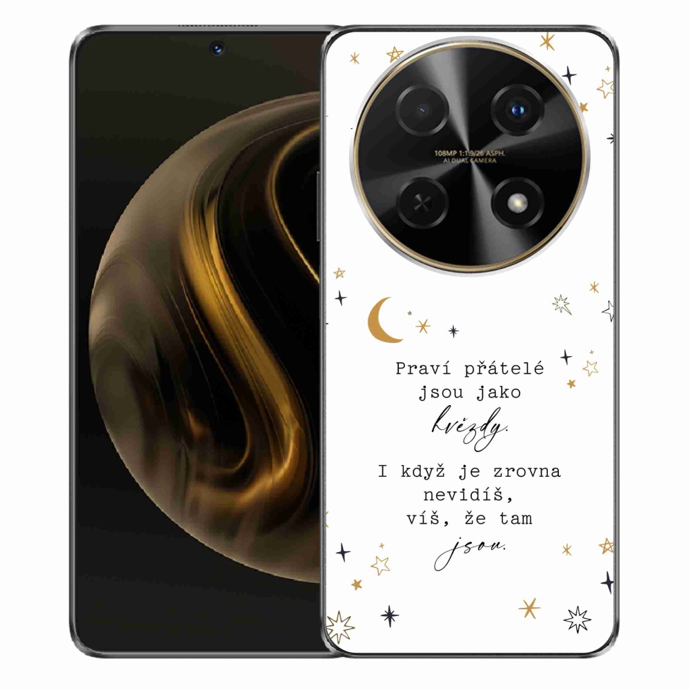 Gél borítás mmCase a Huawei Nova 12i - idézet 6 fehér háttérrel