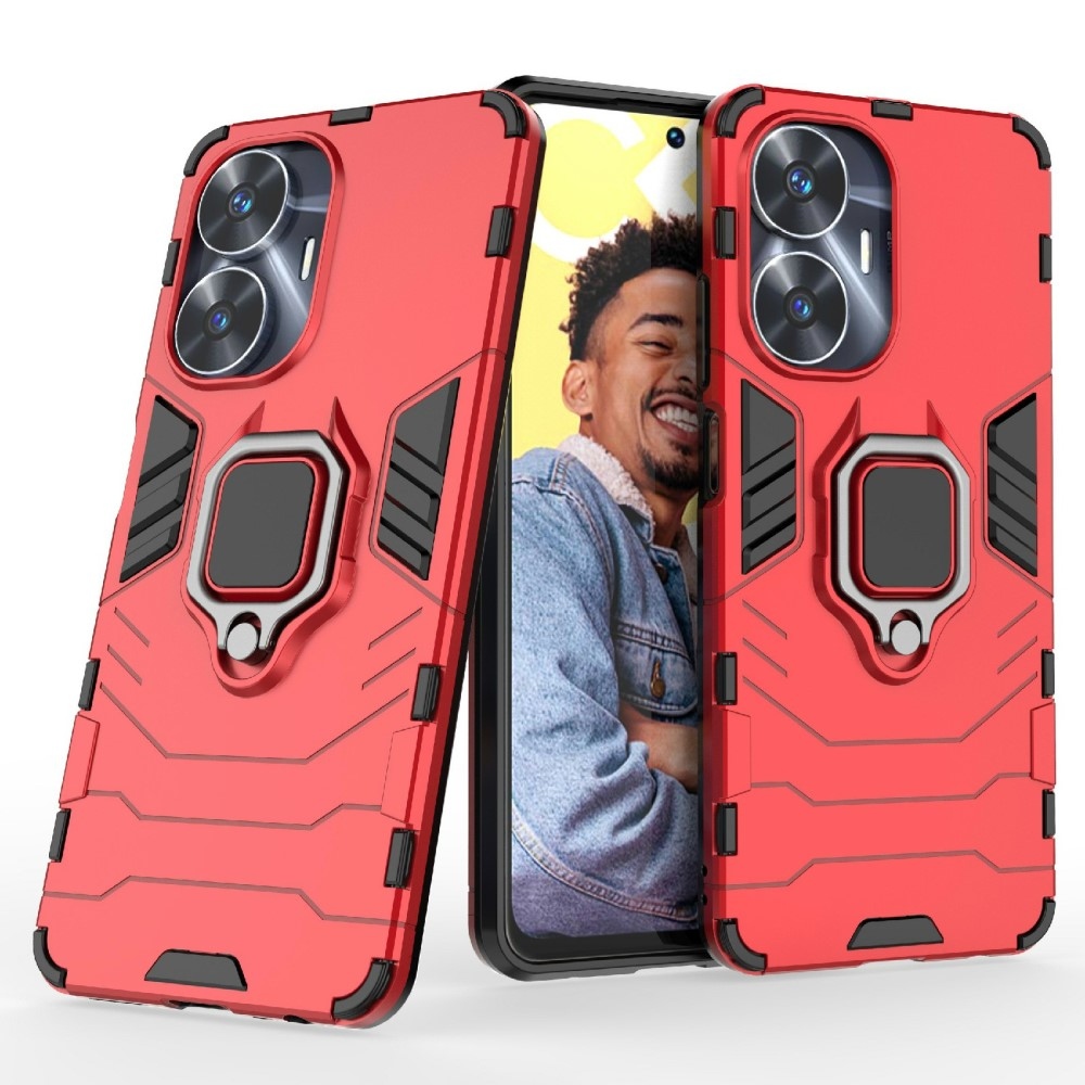 Guardy tartós borító a Realme C55 készülékhez - piros