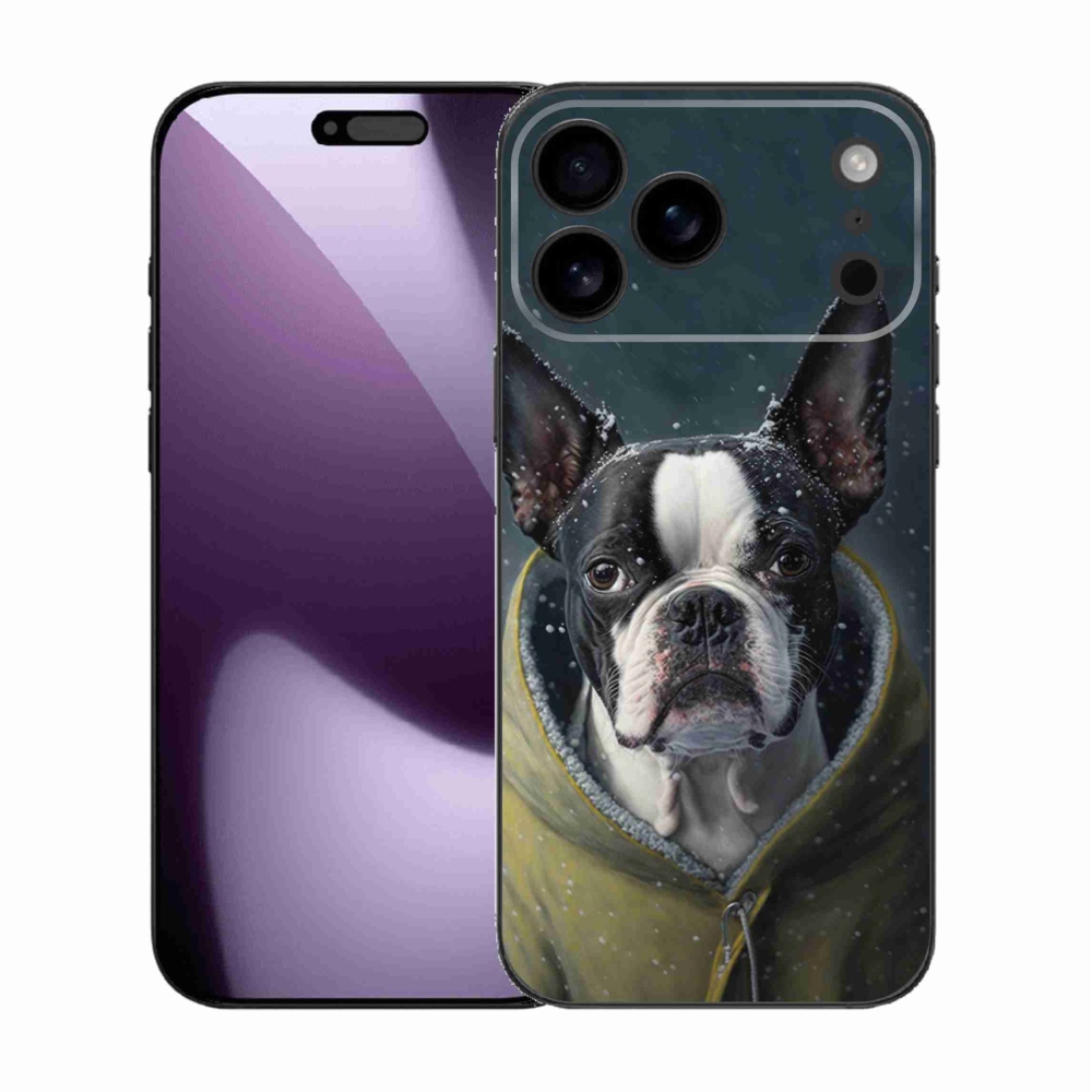 Gél védőburkolat mmCase iPhone 17 Pro Max készülékhez - bulldog