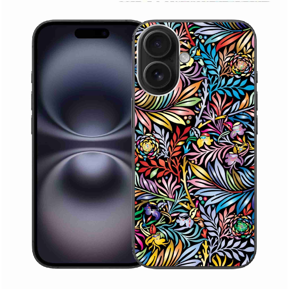 Gél borítás mmCase iPhone 16 - virágok 5