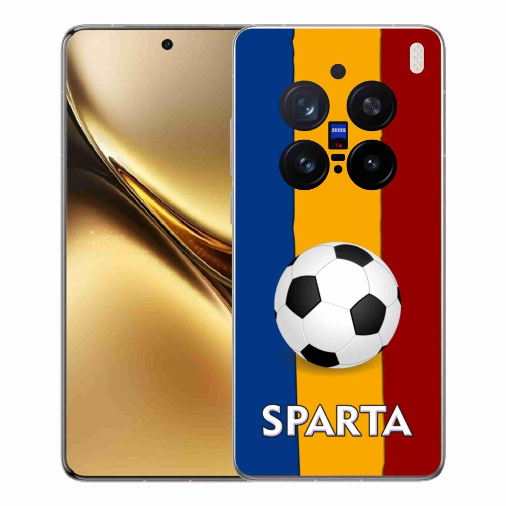 Zselés borítás mmCase a Vivo X200 Pro 5G készülékhez - labdarúgás 1