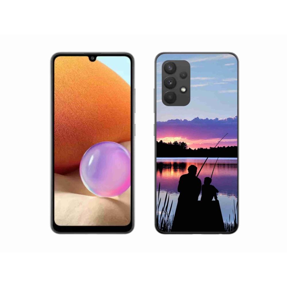 Gél védőburkolat mmCase Samsung Galaxy A32 4G - halászat 2