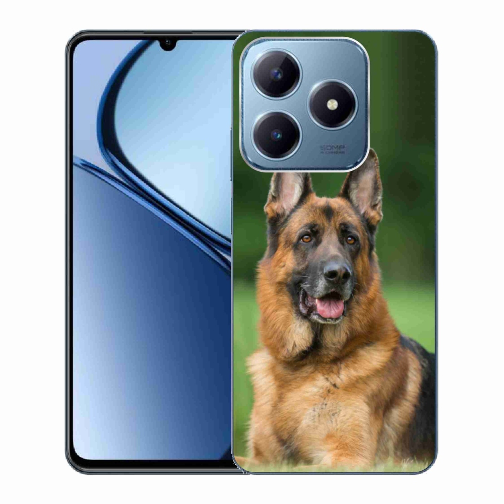 Zselés borítás mmCase a Realme C63 - Német juhászkutyához