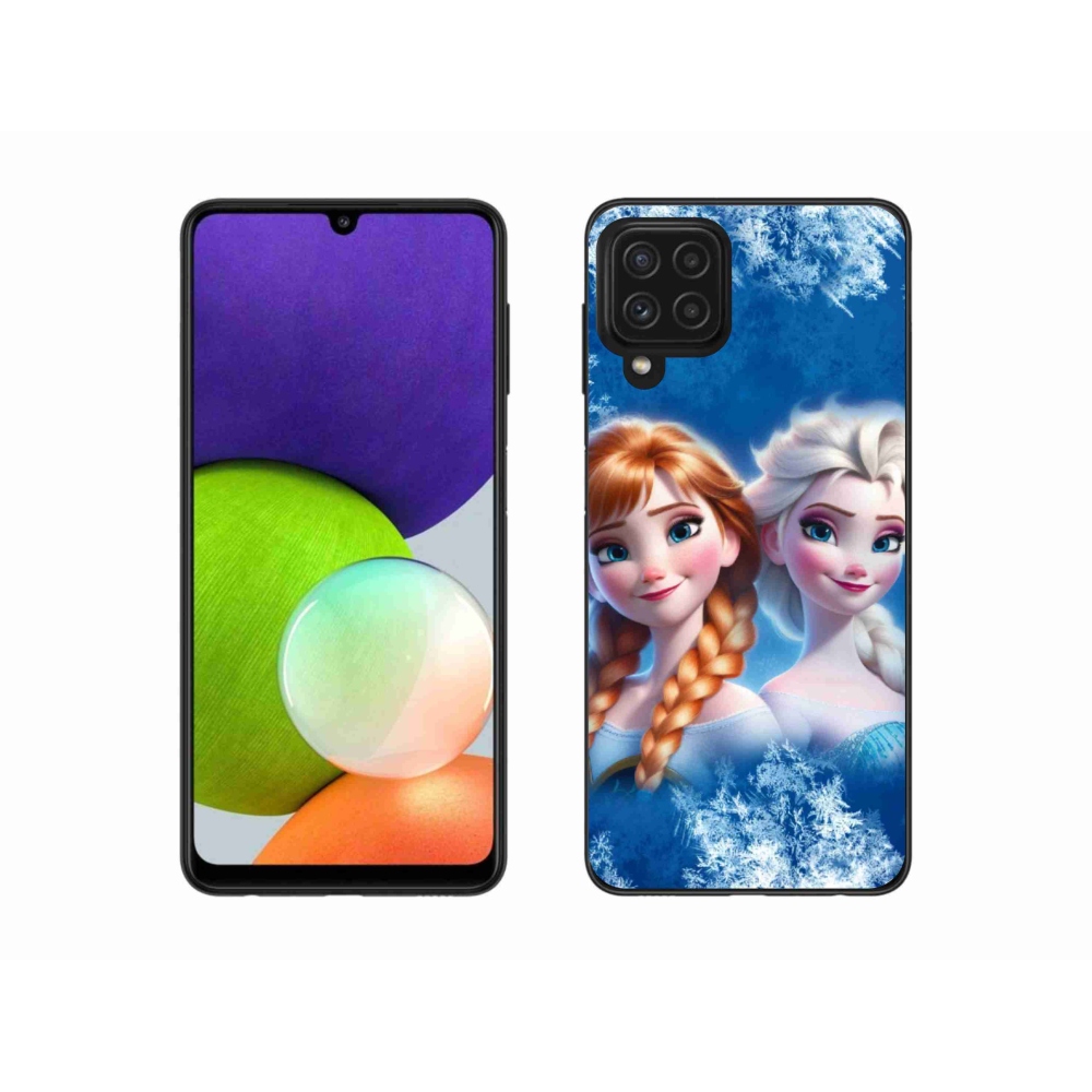 Gél borítás mmCase Samsung Galaxy A22 4G - Ice Kingdom 2