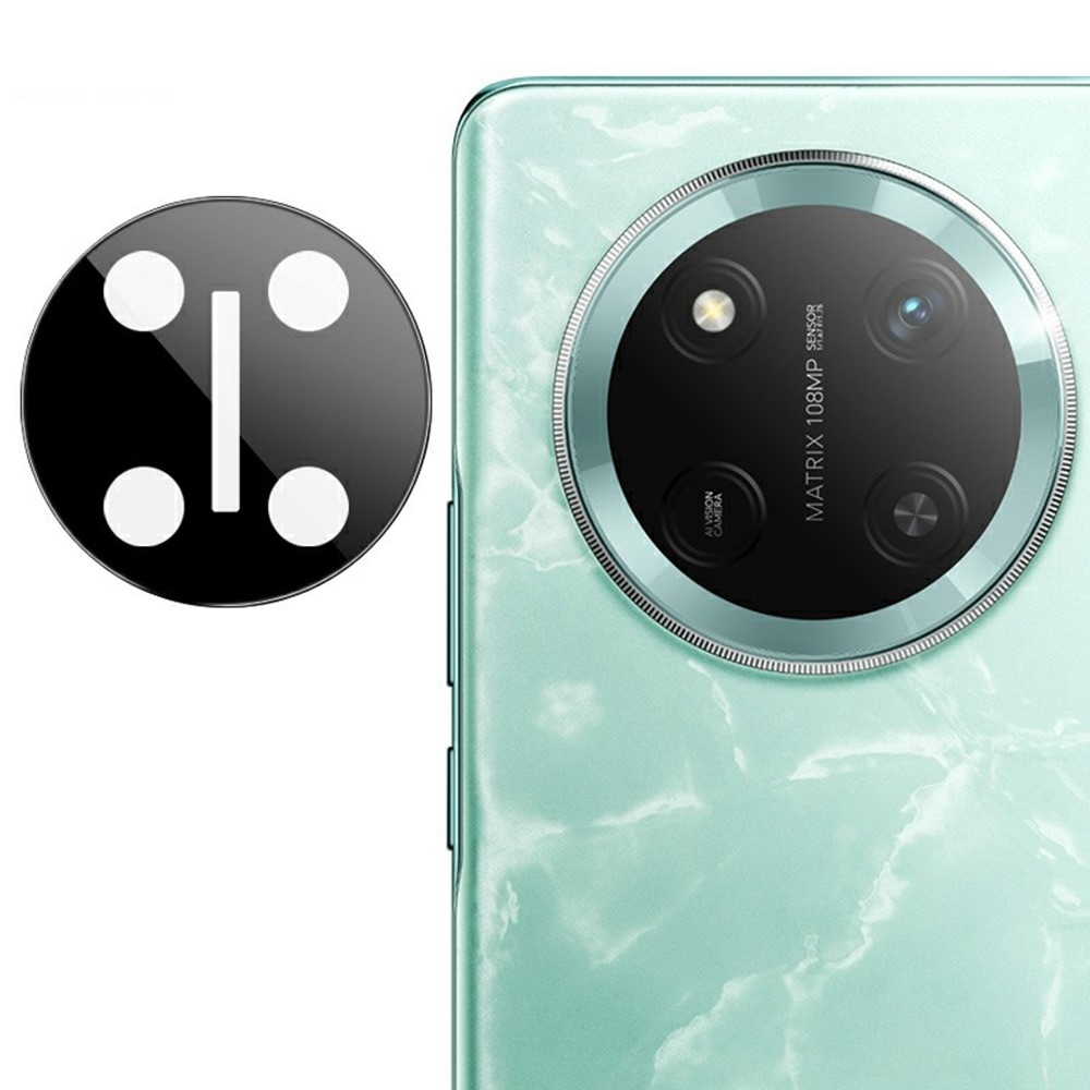 IMK kamera lencse üveg a Honor Magic 7 Lite 5G fényképezőgépen - fekete