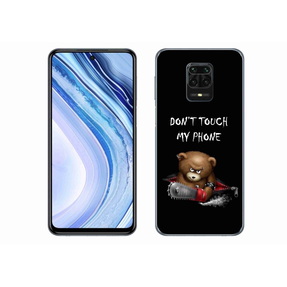 Gél borítás mmCase a Xiaomi Redmi Note 9S-hez - ne érintse meg a telefont