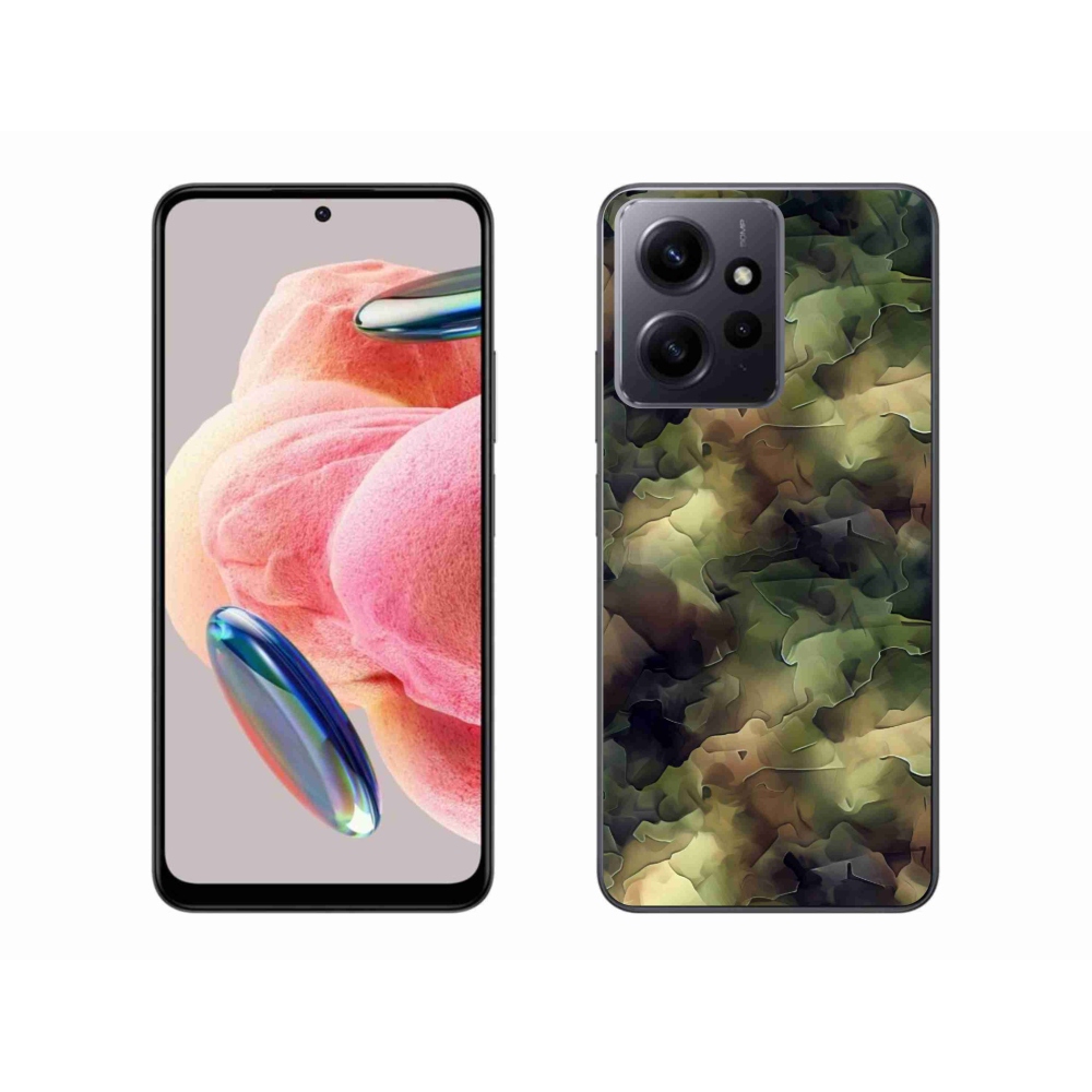 Gél borítás mmCase a Xiaomi Redmi Note 12 4G-hez - terepszínű minta 10