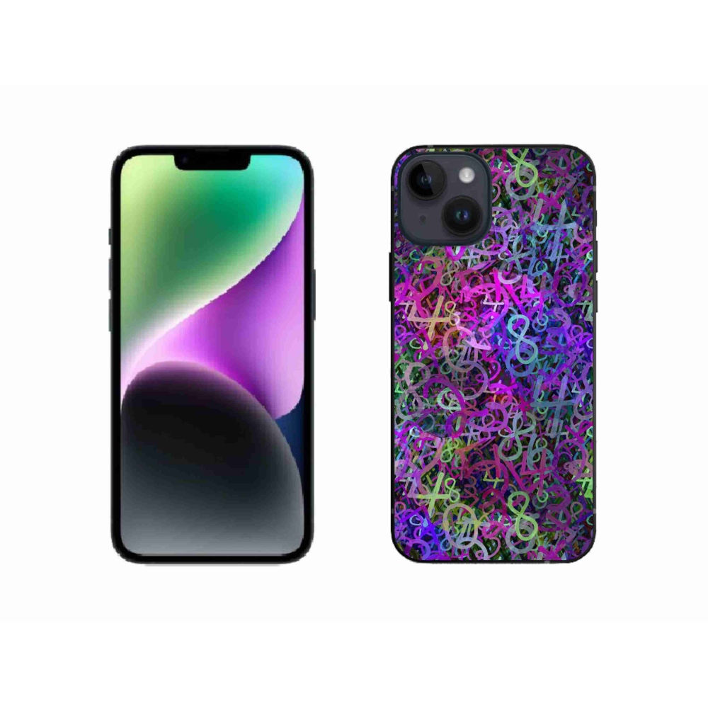 Gél borítás mmCase iPhone 14 készülékhez - absztrakt motívum 25