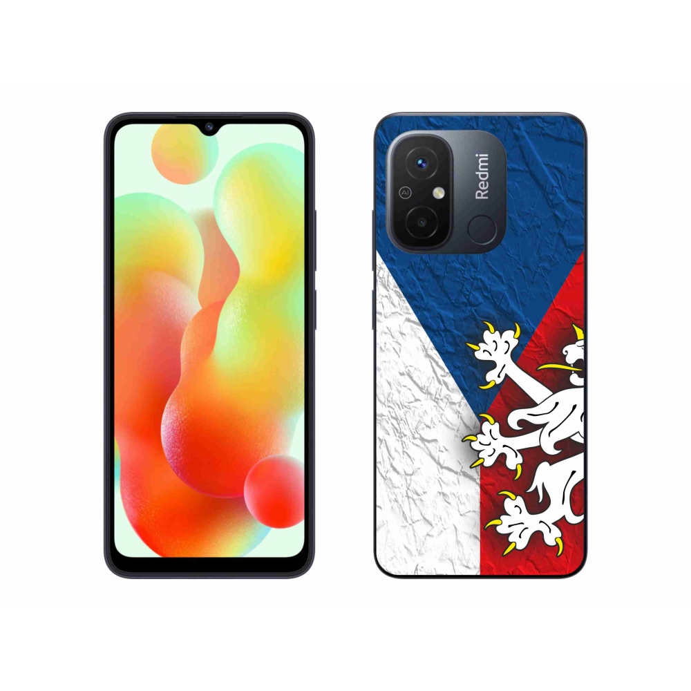 Gél borítás mmCase a Xiaomi Redmi 12C - cseh zászlóhoz 1