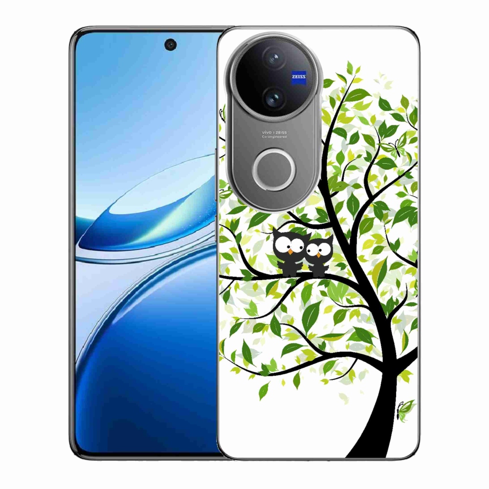 Gél borító mmCase a Vivo V50 5G készülékhez - baglyok a fán