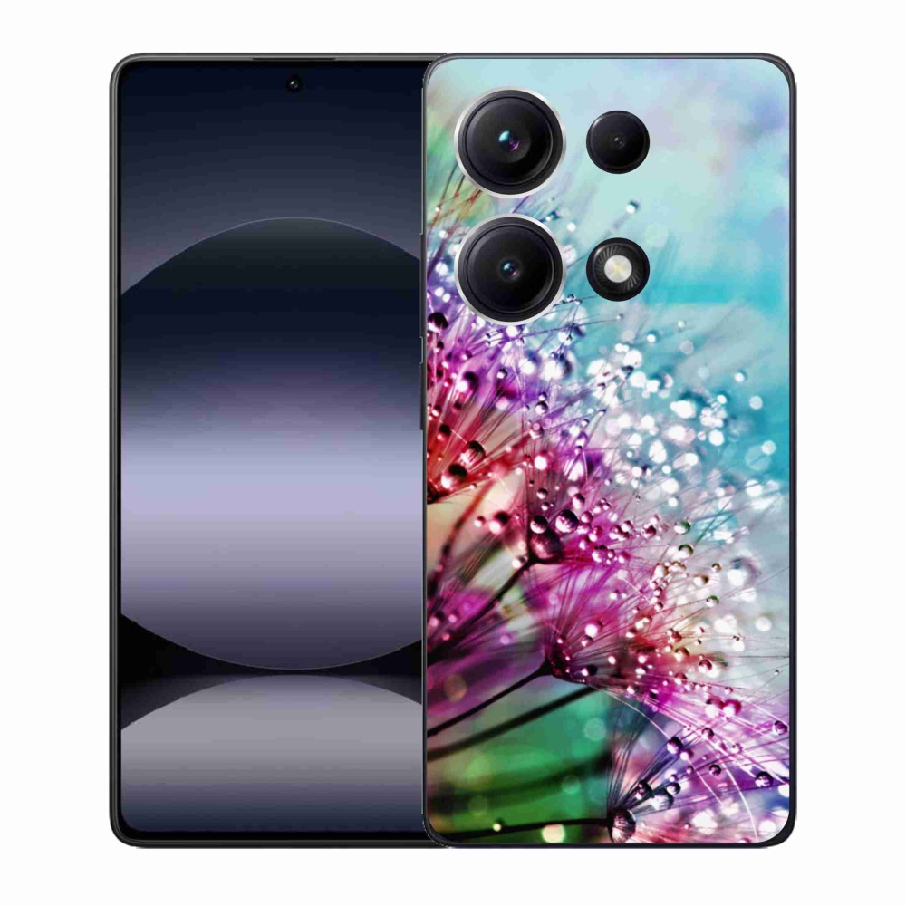 Gél borító mmCase a Xiaomi Redmi Note 14S-hez - színes virágok