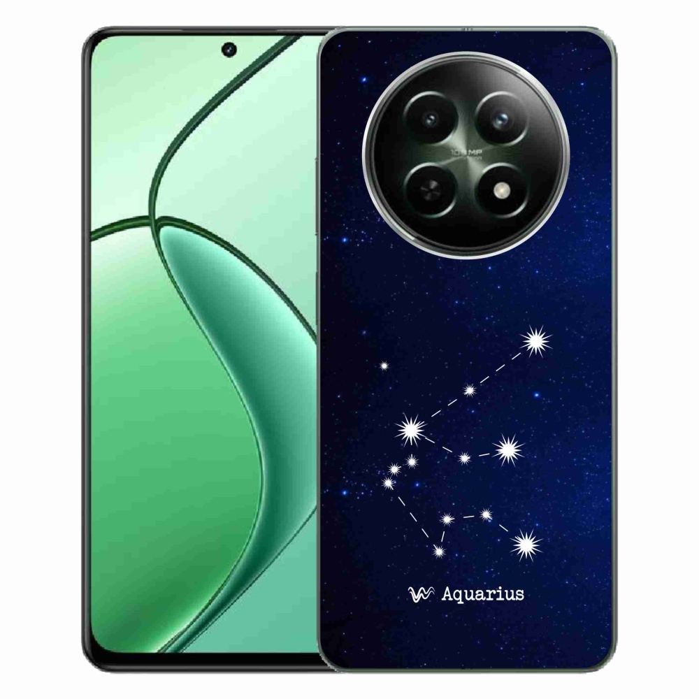 Gél borítás mmCase a Realme 12 5G/12x 5G számára - csillagkép Aquarius