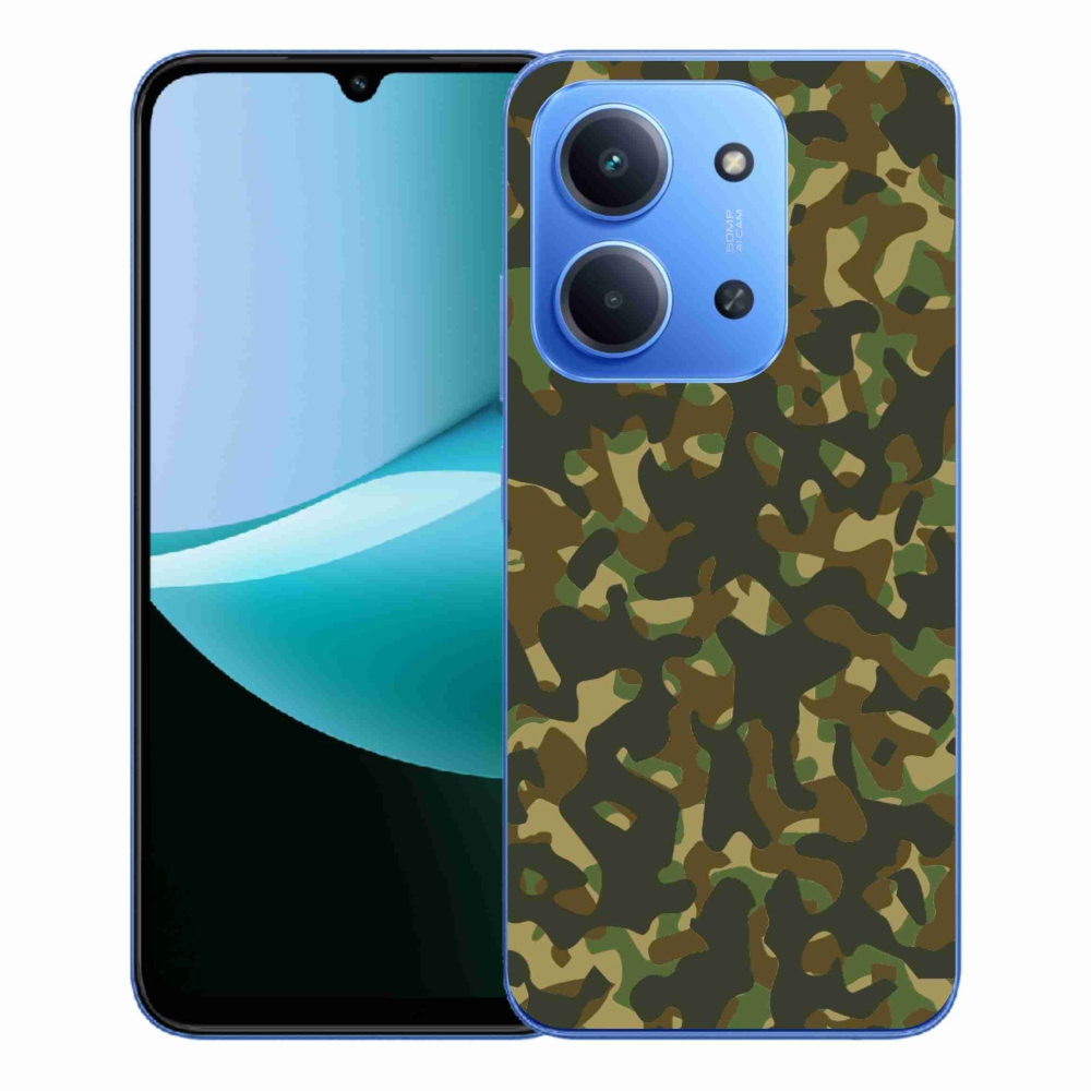 Gél borítás mmCase a Xiaomi Redmi 15C 4G/5G (173mm) - terepszínű mintázat 1