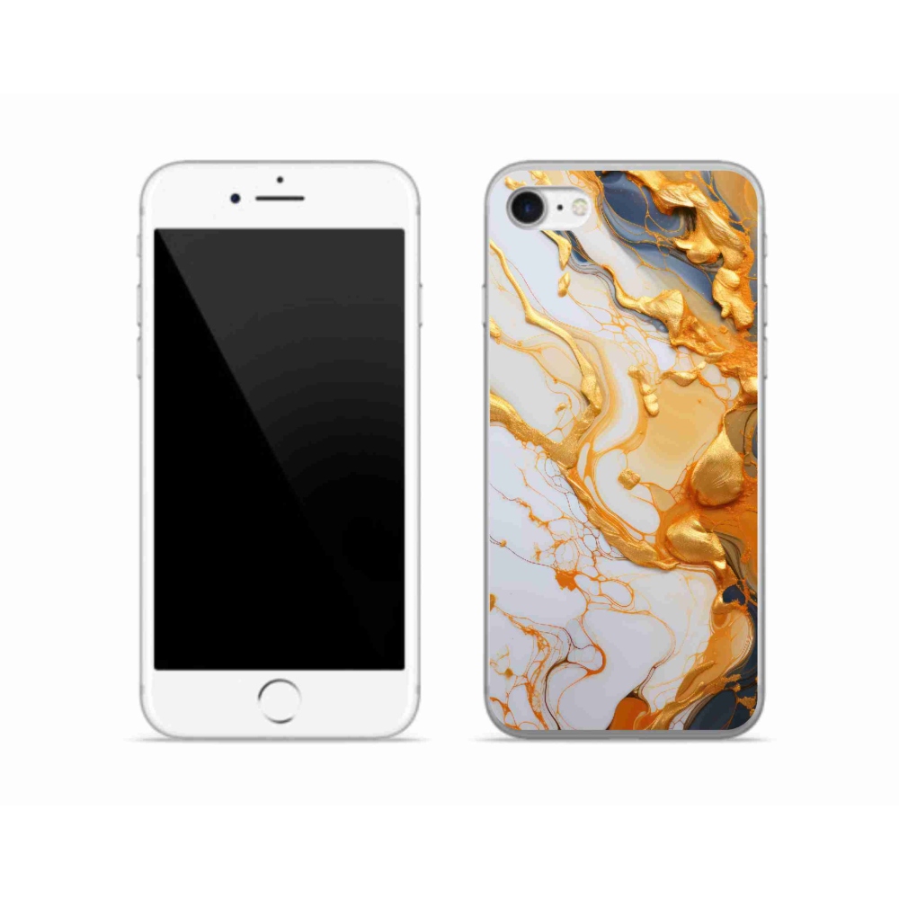 Gél borítás mmCase iPhone SE (2022) - absztrakt motívum 6