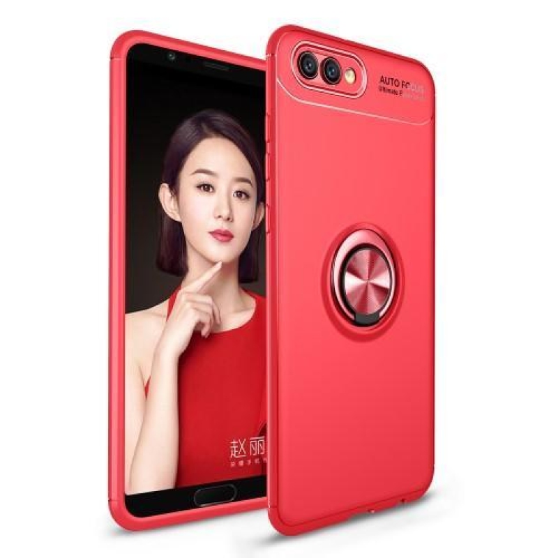 Mágneses zselés tok a Honor View 10 készülékhez - piros