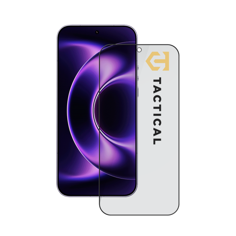 Taktikai üvegpajzs Privacy Stealth 5D üveg a Xiaomi 17 Ultra fekete számára