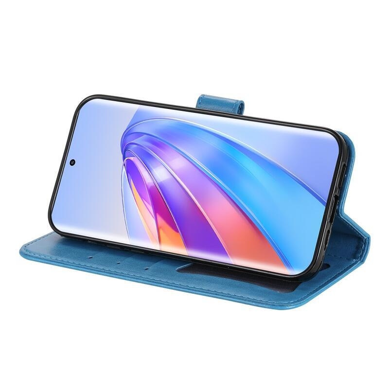 Mandala könyvtáska Honor Magic 5 Lite 5G készülékhez - kék