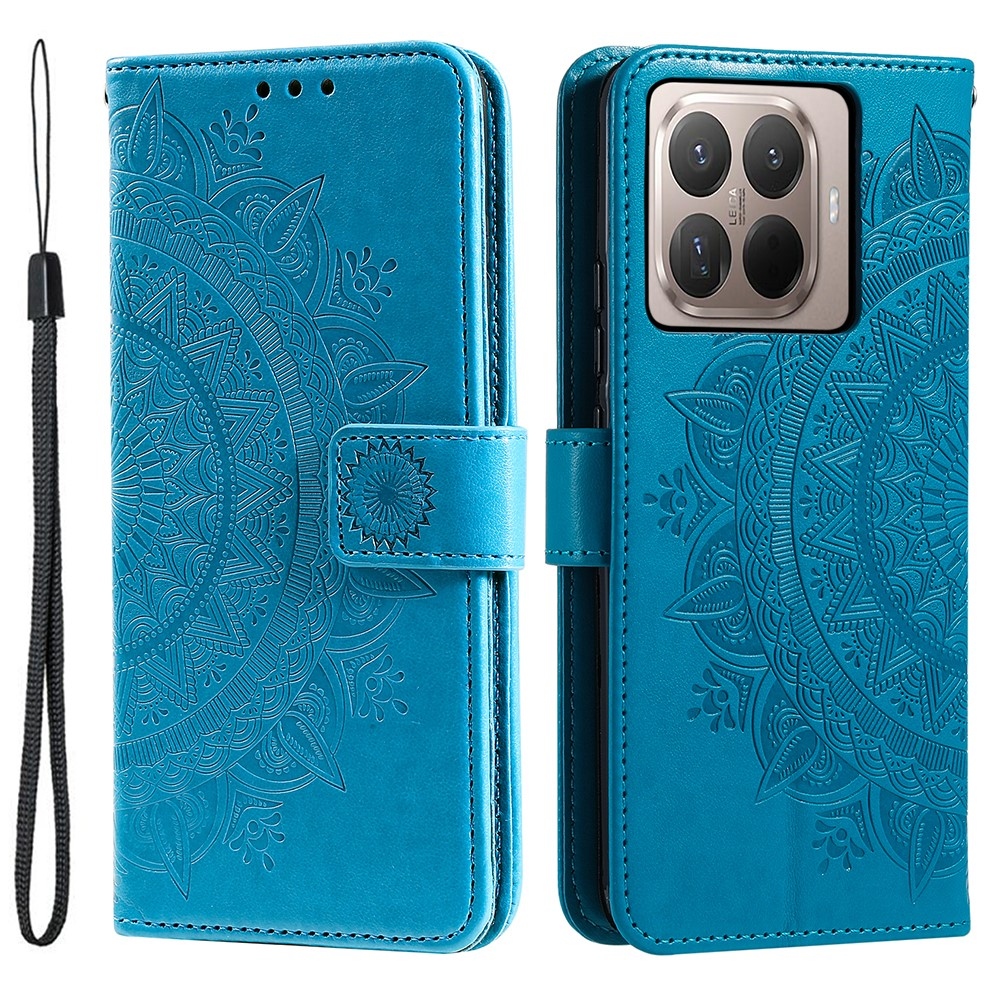 Mandala könyv tok Xiaomi 17T-hez - kék