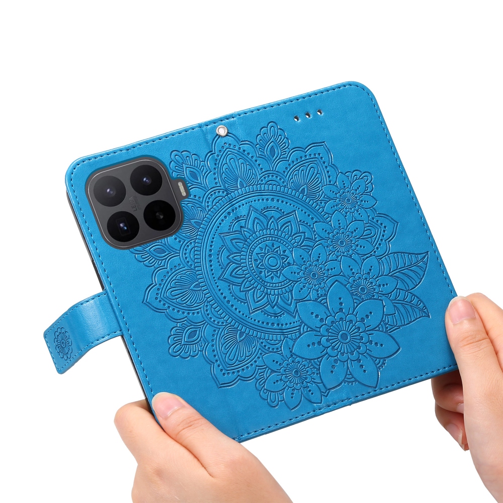 Mandala könyv tok Xiaomi 17T-hez - kék