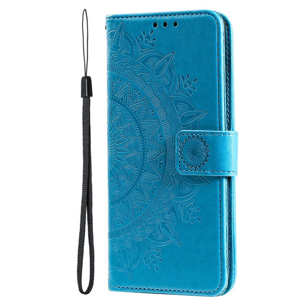 Mandala könyv tok Xiaomi 17T-hez - kék