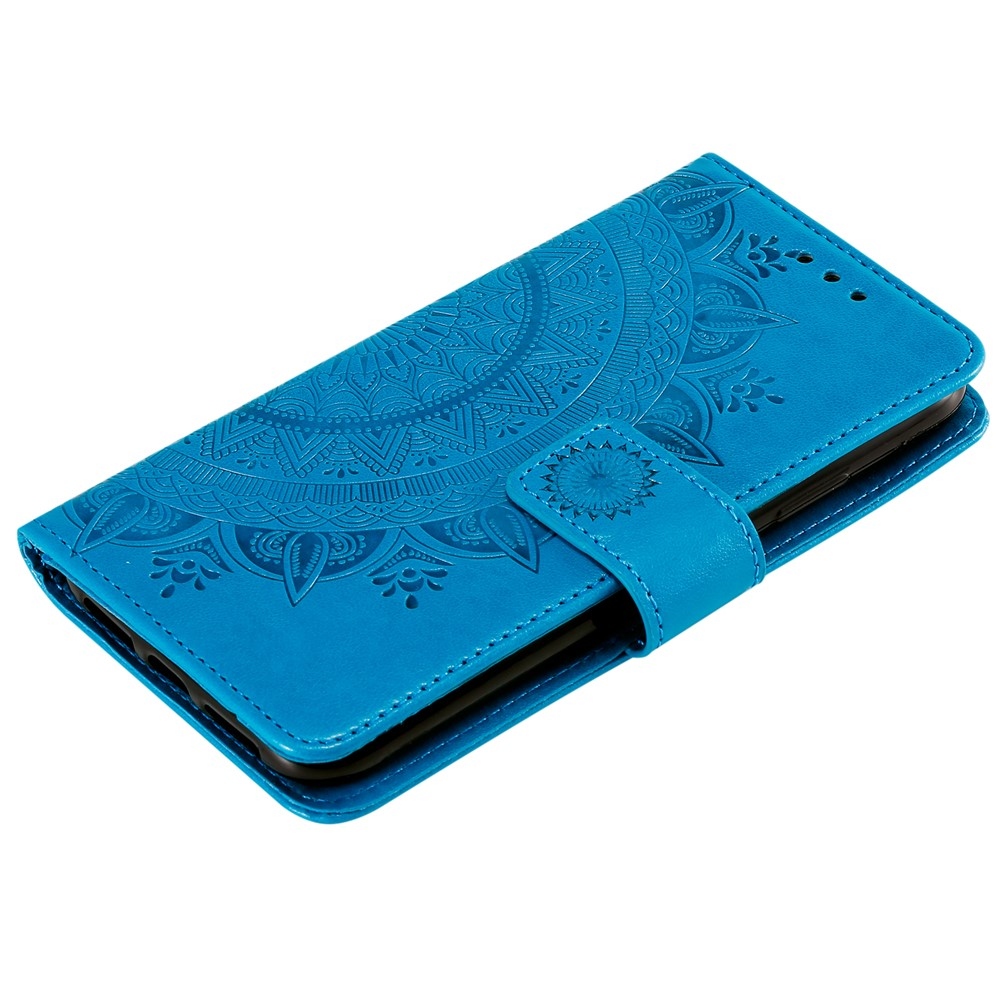 Mandala könyv tok Xiaomi 17T-hez - kék