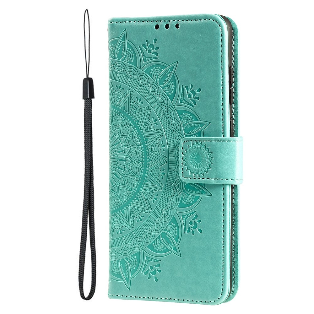 Mandala könyv tok a Xiaomi 17T-hez - kék-zöld