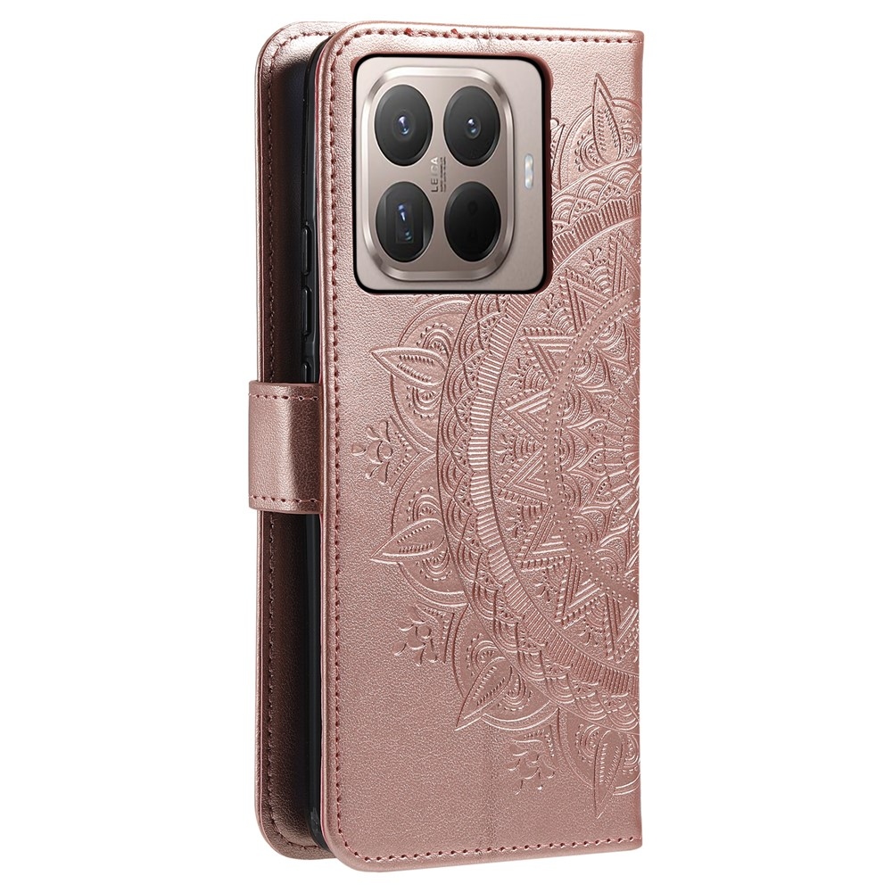 Mandala könyv tok Xiaomi 17T-hez - rózsaarany
