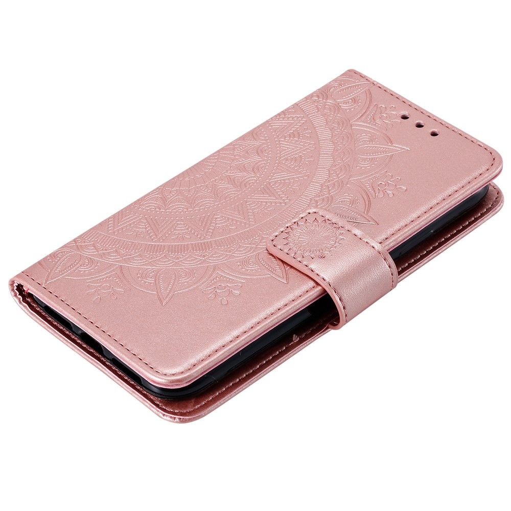 Mandala könyv tok Xiaomi 17T-hez - rózsaarany
