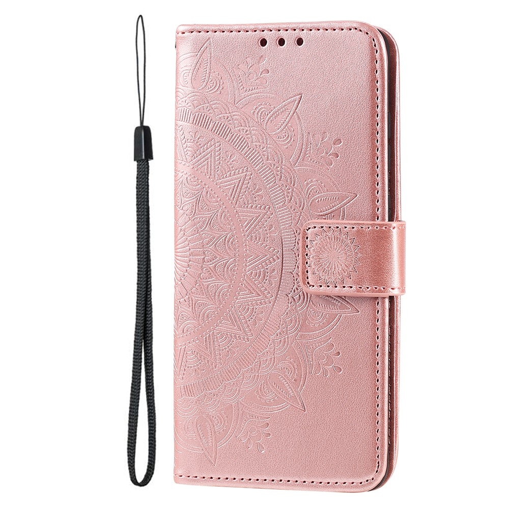 Mandala könyv tok Xiaomi 17T-hez - rózsaarany