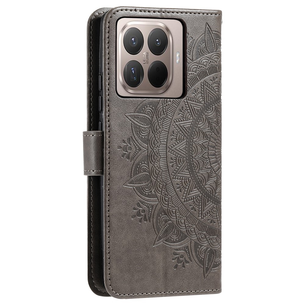 Mandala könyv tok Xiaomi 17T-hez - szürke