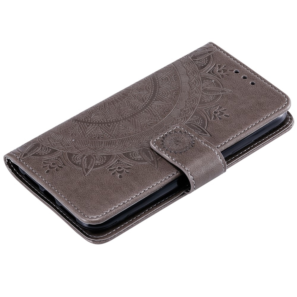 Mandala könyv tok Xiaomi 17T-hez - szürke