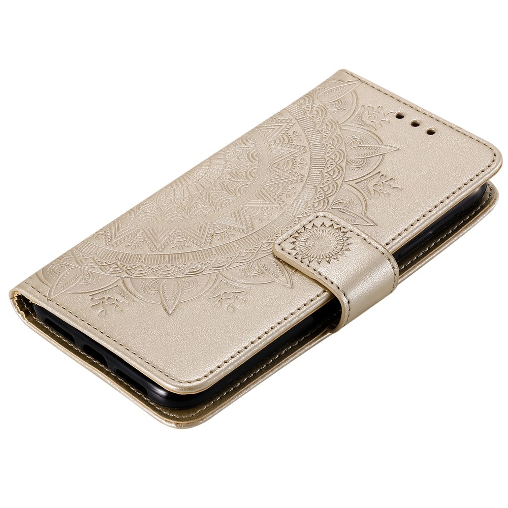 Mandala könyv tok Xiaomi 17T-hez - arany színű