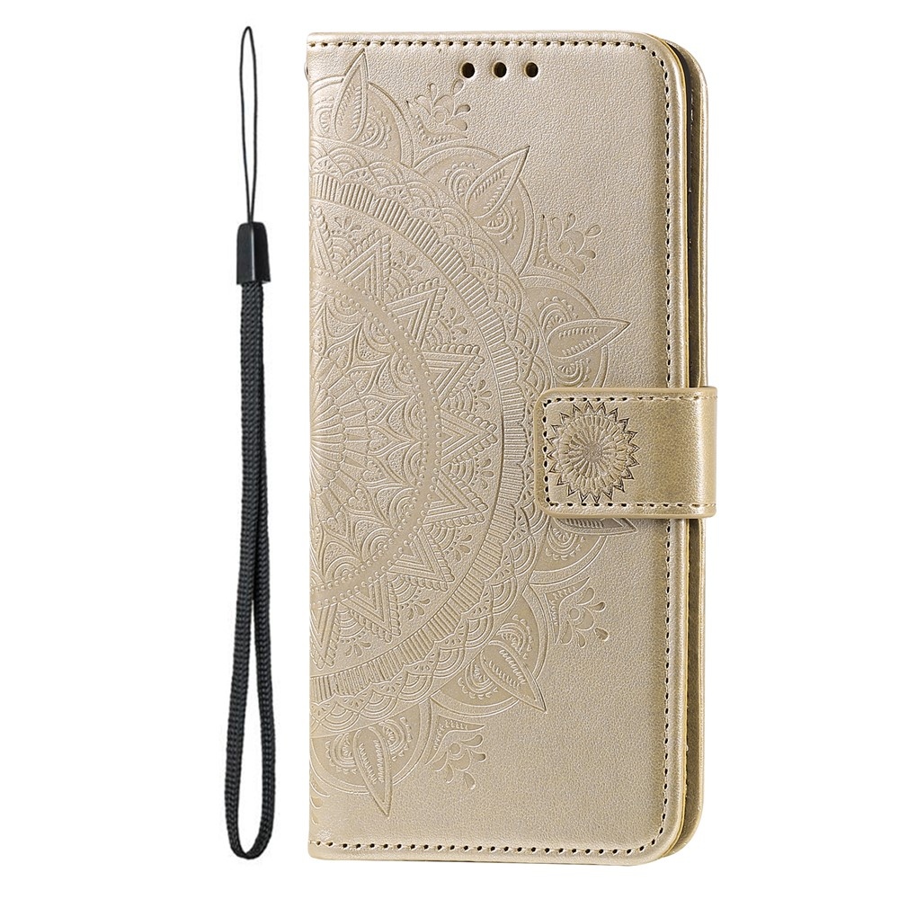 Mandala könyv tok Xiaomi 17T-hez - arany színű