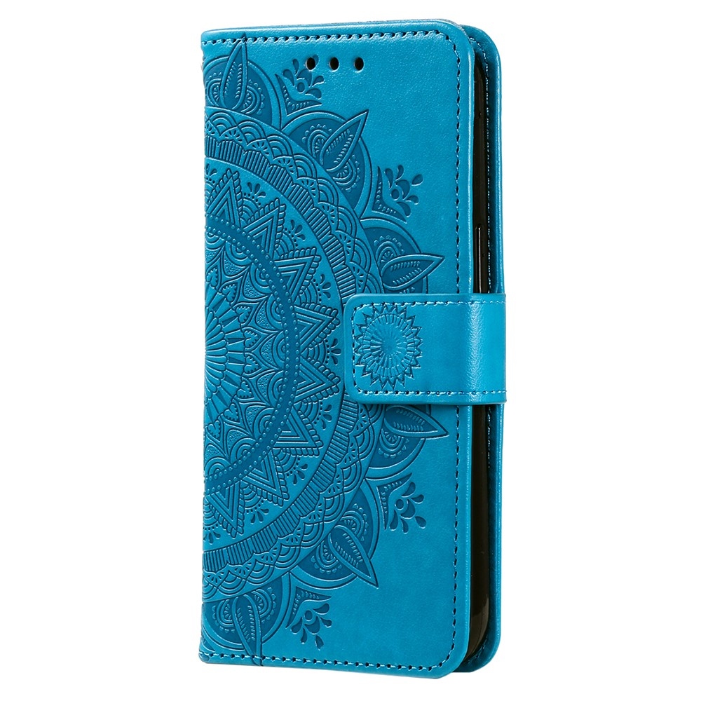 Mandala könyvtáska a Nothing telefonhoz (3a) - kék