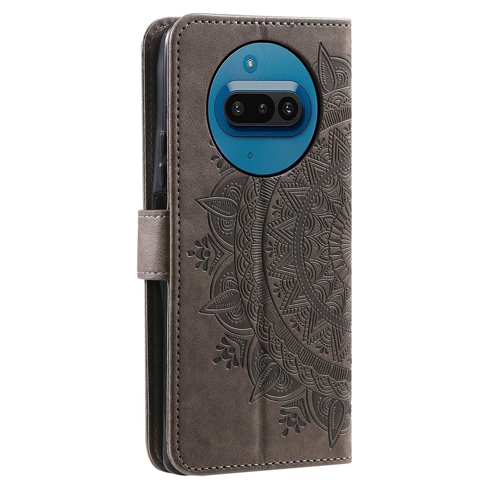 Mandala könyvtáska a Nothing telefonhoz (3a) - szürke