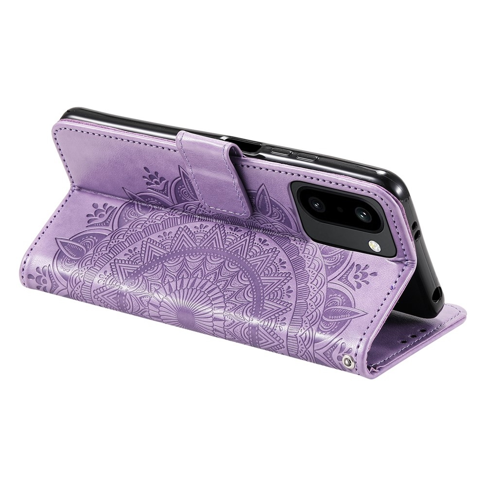 Mandala könyv tok a OnePlus 15R 5G-hez - lila
