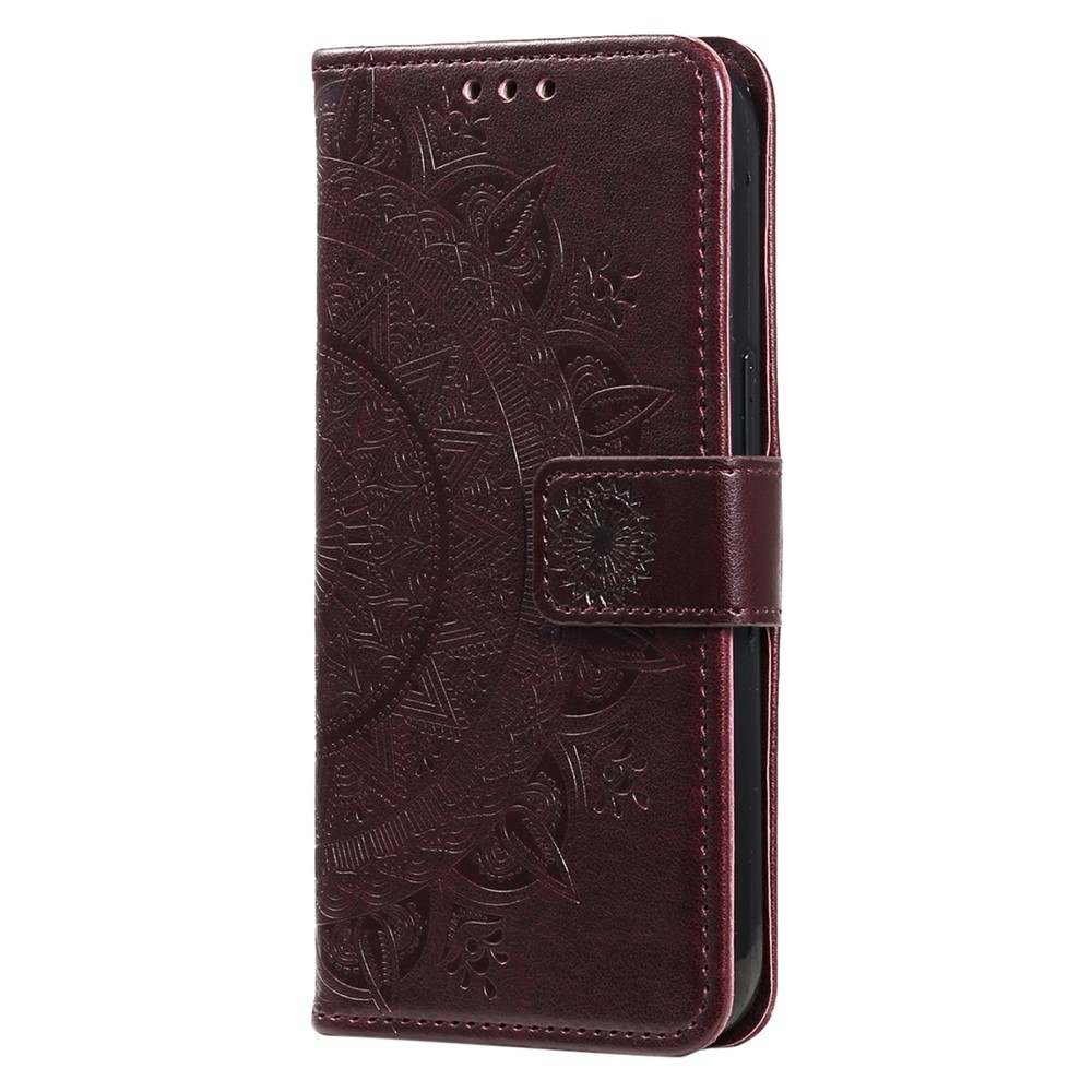 Mandala könyv tok a OnePlus 15R 5G készülékhez - barna